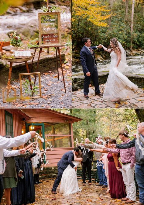 Spence Cabin Wedding In The Great Smoky Mountains National Park In