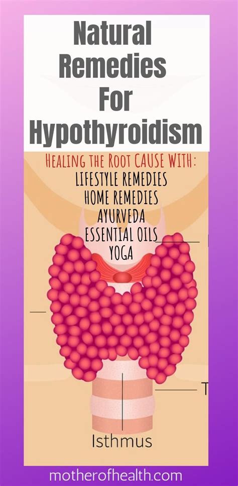 Natural Remedies For Hypothyroidism In Women Mother Of Health