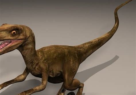 Velocisaurus Dinosaur 3d Model Max 123free3dmodels