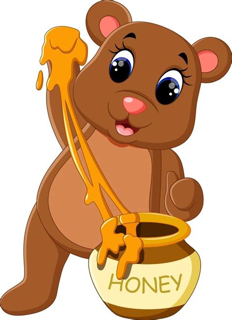 Illustration Of Cute Baby Bear Cartoon 7916254 Vector Art At Vecteezy