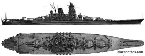 Ijn Yamato 1945 Battleship 2 Free Plans And