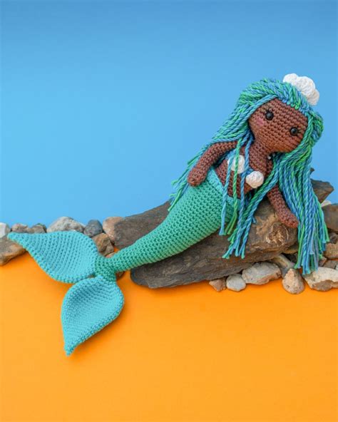 Mermaid Crochet Pattern Mermaid Doll Pattern Amigurumi Etsy