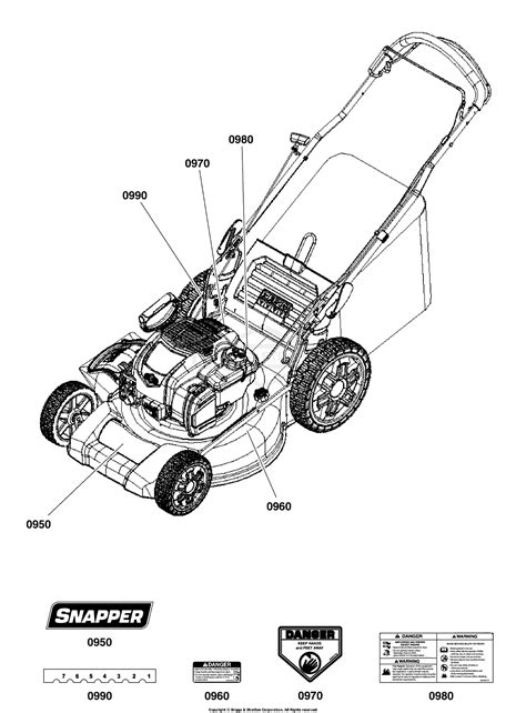 Our mobile lawn mower repair experts can come to your location to inspect your landscaping tool and do necessary tuning, adjusting, or replacing of. Snapper 2691611-00 - P21725Q, 21" 725, 3IN1 Self-Propelled Parts Diagram for Decals Group
