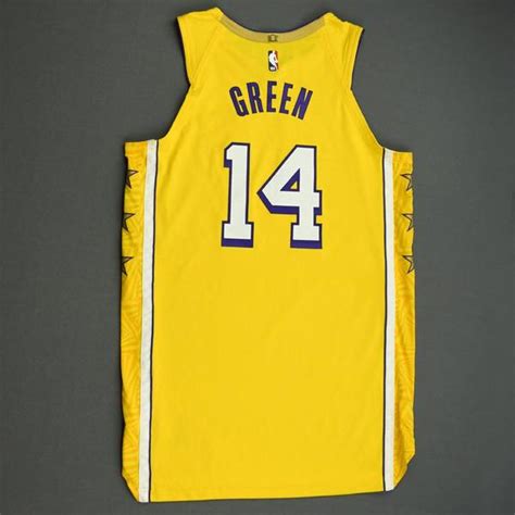 When the lakers arrived in los angeles in 1960, they debuted in their new city wearing these uniforms. Danny Green - Los Angeles Lakers - Christmas Day' 19 ...