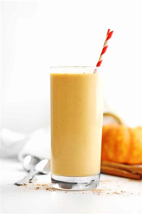 Delicious And Healthy Pumpkin Smoothie Recipe Rhubarbarians