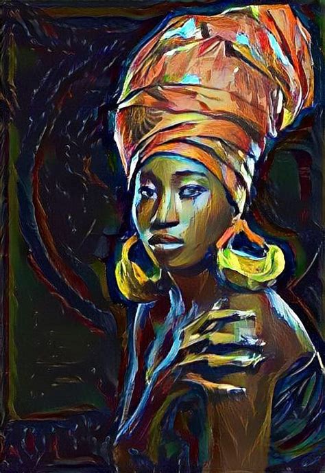 Pin By Duchess 👑 On Turbans Of Art Black Art Pictures African Art