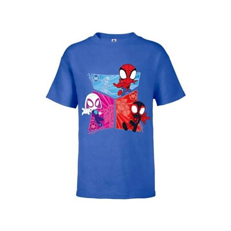 Marvel Spidey And His Amazing Friends Heroes And Foes Short Sleeve T
