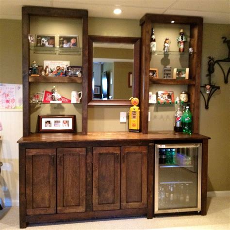 This clever cabinet serves as extra storage and counter space for a crowded modern kitchen. Bar Cabinets and Shelves | Ana White Woodworking Projects