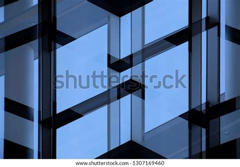 Digitally Rendered Image Futuristic Office Building Stock Illustration