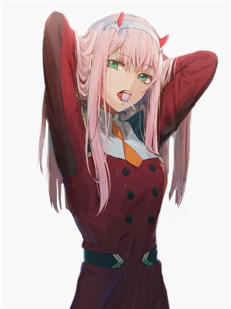 Darling In The Franxx Zero Two Sticker For Sale By Lawliet1568