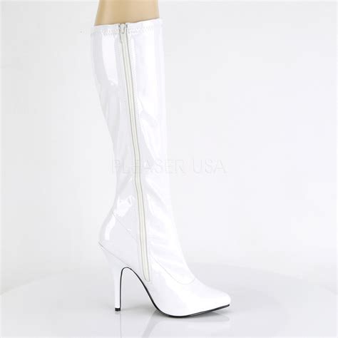 Classic Stretch Knee Boot With 5 Inch Spike Heel 6 Colors Seduce 2000