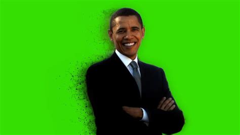 Barack Obama Green Screen Footage President Of The United States