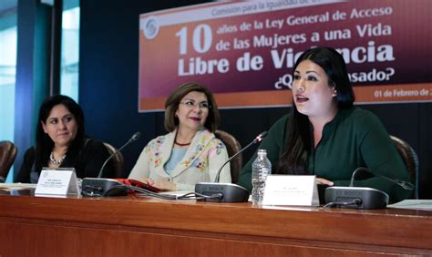 “diez Años De La Ley General De Acceso De Las Mujeres A Una Vida Libre