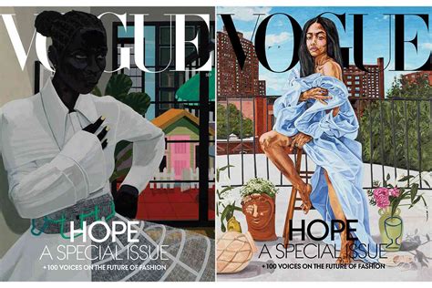 Vogue Releases Two September Issue Covers Painted By Contemporary Black