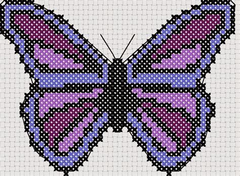 Posted on july 14, 2020 by cross in free and tagged patterns. Free Purple butterfly cross stitch pattern PDF - Craft ...