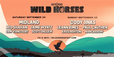 Tickets For Outriders Present Wild Horses San Diego 22 In San Diego