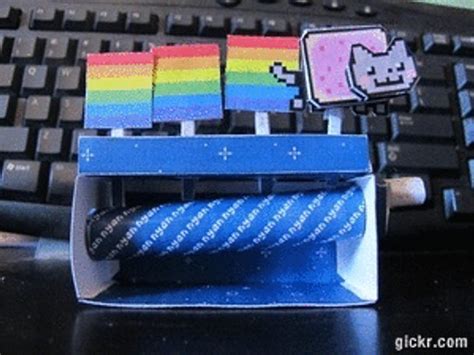 Nyan Cat Papercraft By Kumodumo On Deviantart
