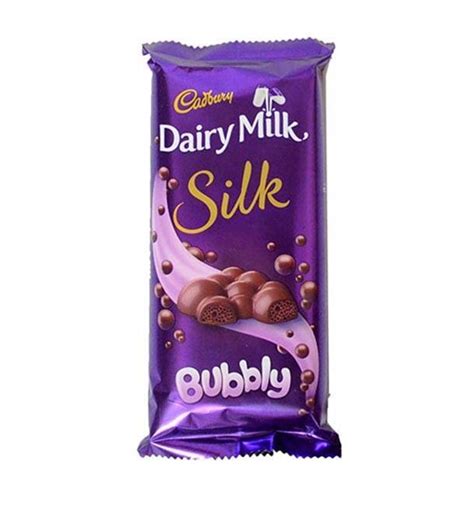 Buy Cadbury Dairy Milk Silk Bubbly 50gm Online At Best Price