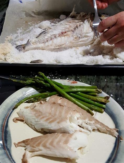 Mira, la dorada lo único que hemos hecho ha sido evicelarla, limpiarla un poquito. Cómo hacer y preparar Dorada a la sal | Receta | Cocinas ...
