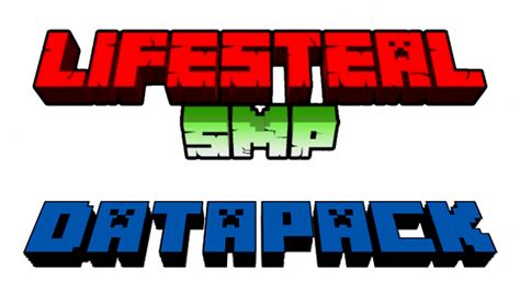 Lifesteal Smp Datapack Minecraft Data Pack