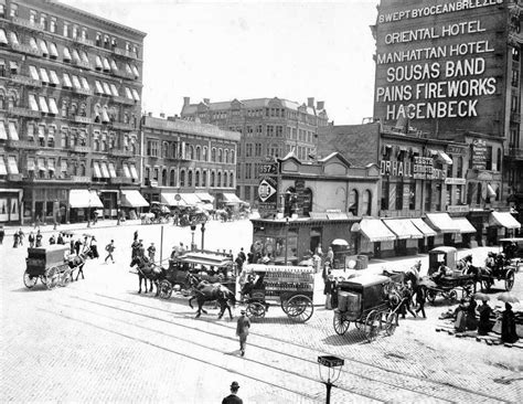 1890 Before The Flatiron Building New York City Pictures Nyc History