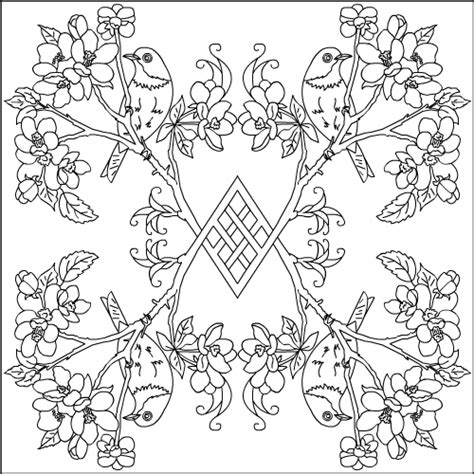 Supercoloring.com is a super fun for all ages: Nicole's Free Coloring Pages: APPLE BLOSSOM MANDALA ...