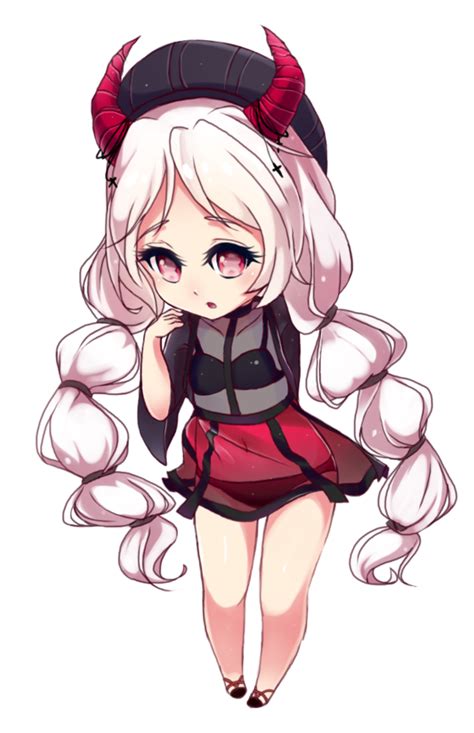 Chibi Cute Anime Demon Girl