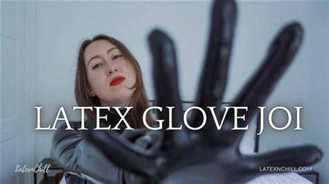 LATEXnCHILL Latex Glove Jerk Off Instruction Femdom POV