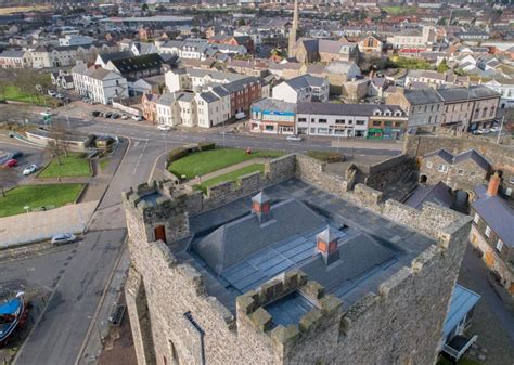 Carrickfergus Castle Roof Replacement By Alistair Coey Architects With