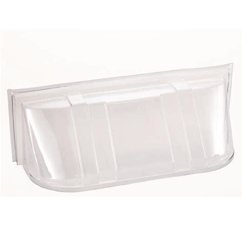 Clear polycarbonate covers, aluminum grates & bubble covers. Shape Products Plastic Window Well Cover Lowes.com ...