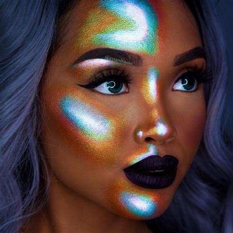 12 Insane Highlighter Makeup Trends You Probably Dont
