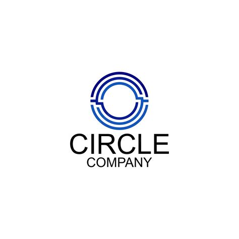 Premium Vector Abstract Circle Logo Creative Dynamic Round Logotype