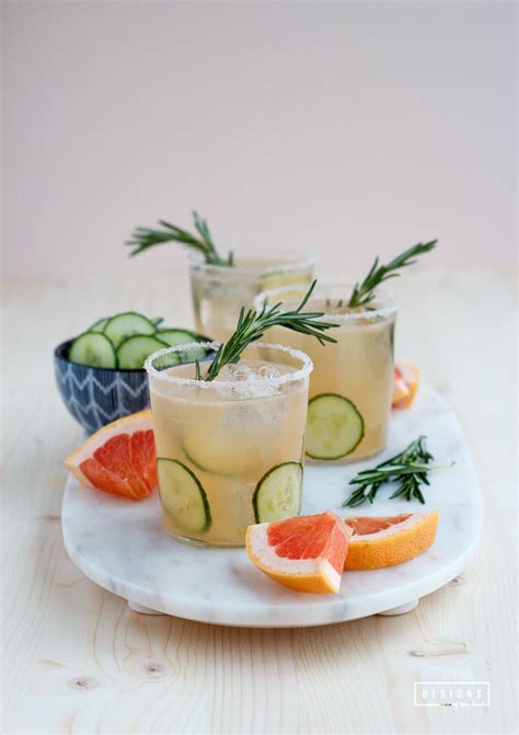 Cucumber Rosemary Paloma An Update Designs Of Any Kind Recipe