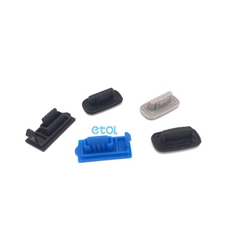 Custom Silicone Micro Usb Port Cover Cap Etol