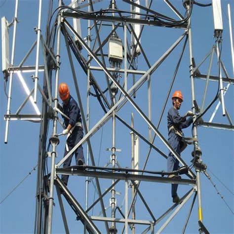 Four Legged Angular Steel Types Of Communication Towers Hebei
