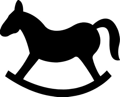 Download Rocking Horse Clip Art at Clker.com - vector clip art ...