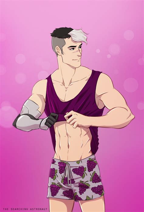 Guess what i'm hooked on now ;d top one is the org style and the bottom on is my style! okay I finished the first of the fruit shorts drawings :D | Shiro voltron, Drawings, Anime guys