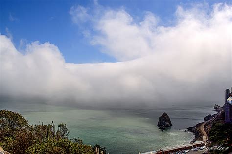 San Francisco Bay California Fog Rolls In Landscape Photography