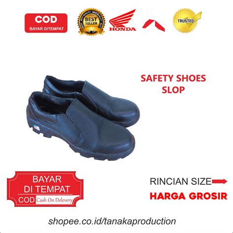 Jual Seragam Honda Safety Shoes Sepatu Kulit Asli Sepatu Mekanik