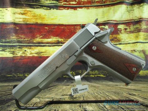 Colt Series 70 Govt 1911 Stainless For Sale At