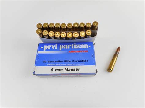 Prvi Partizan 8mm Mauser Ammo