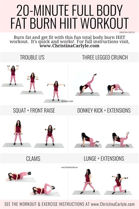 Hiit Workout For Women That Burns Fat And Tones The Full Body