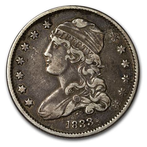 Buy 1833 Capped Bust Quarter Xf Apmex