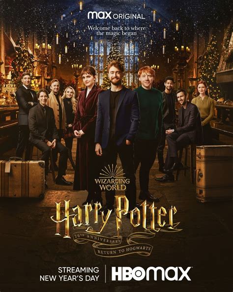 Harry Potter 20th Anniversary Return To Hogwarts Poster Reunites The
