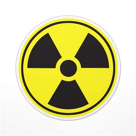 Radioactive Sticker Etsy
