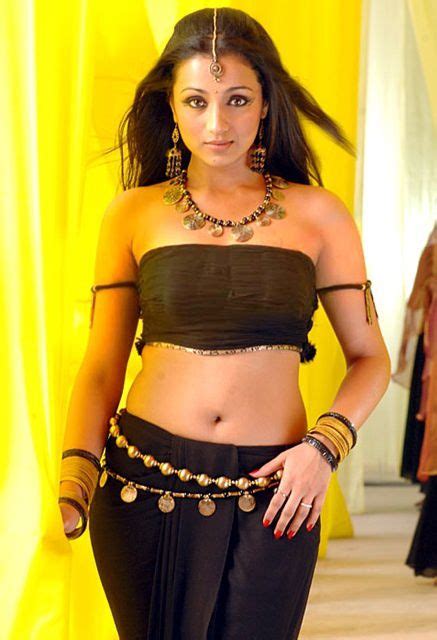 South Indian Actress Club Trisha Krishnan Ever Hot Navel Photos