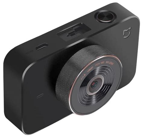 Mi dash cam 1s features a large lens mounted on a light aluminum body. Видеорегистратор Xiaomi Mi Dash Cam 1S