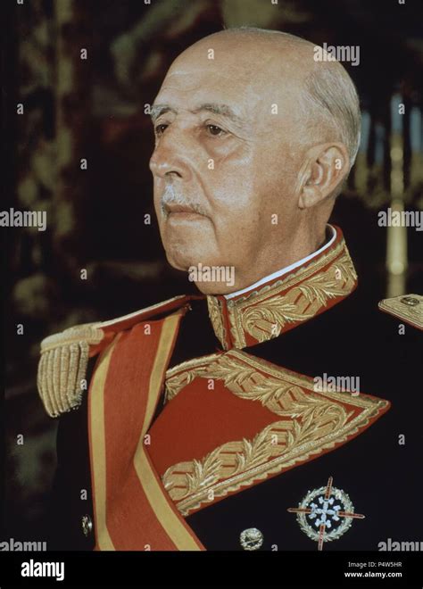 Francisco Franco Bahamonde 1892 1975 Conocido Como Franco Fotografía