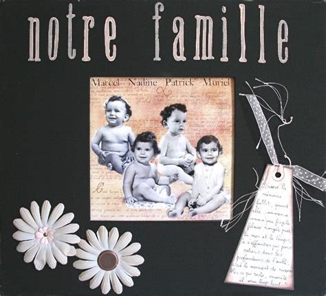 Album Pnl Que La Famille Cd - album scrapbooking famille