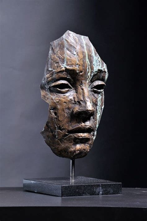 Fragments On Behance Sculpture Art Clay Sculpture Clay Portrait